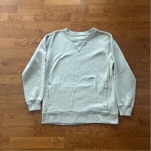 Abercrombie Sweatshirt Soft Tan Beige Sweatshirt S Top Pullover Crewneck Pockets